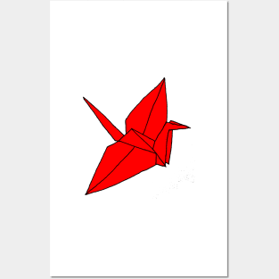 Origami Crane Posters and Art